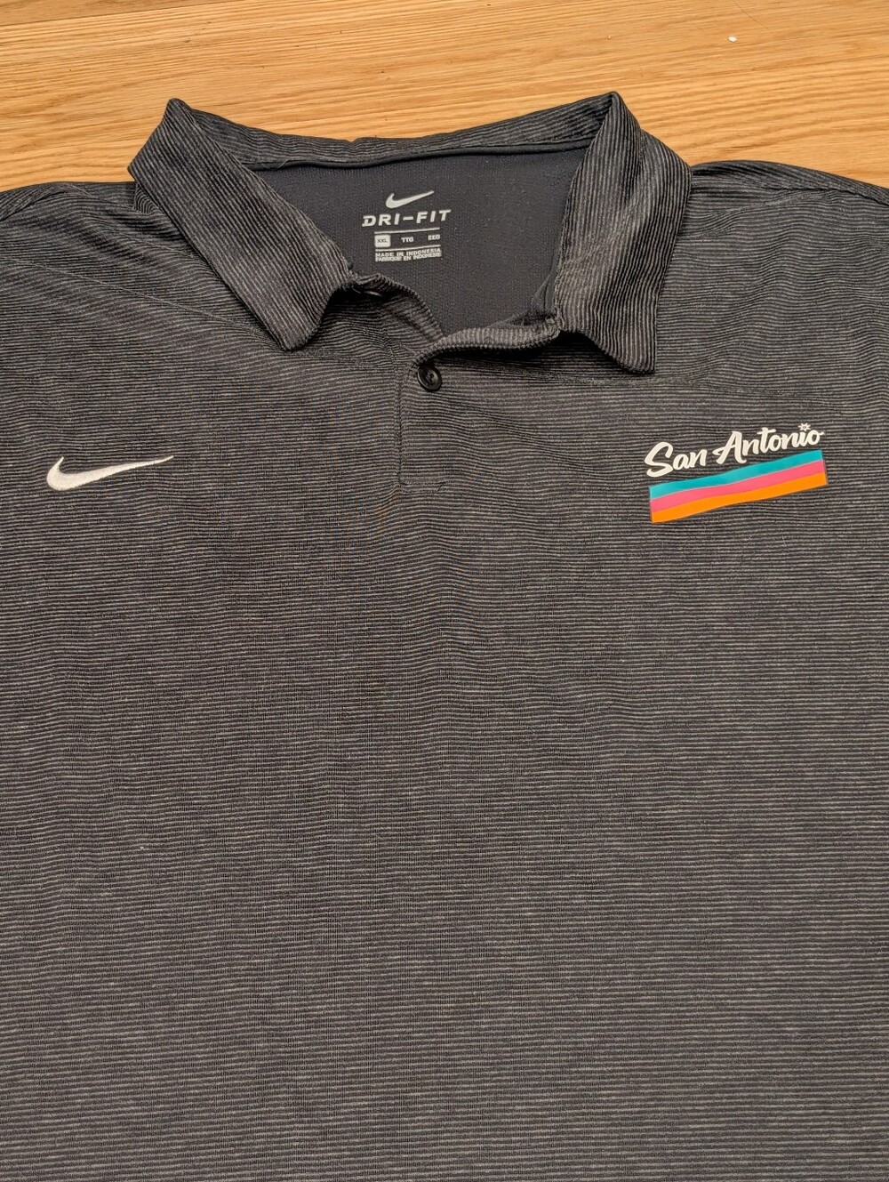 Nike Dri-FIT San Antonio Spurs Performance Polo Men’s XXL